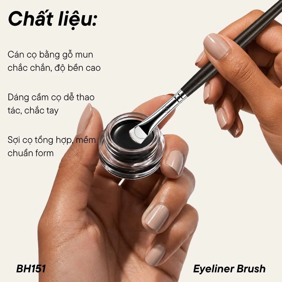 Cọ Kẻ Mắt BH Cosmetics Eyeliner Brush BH151